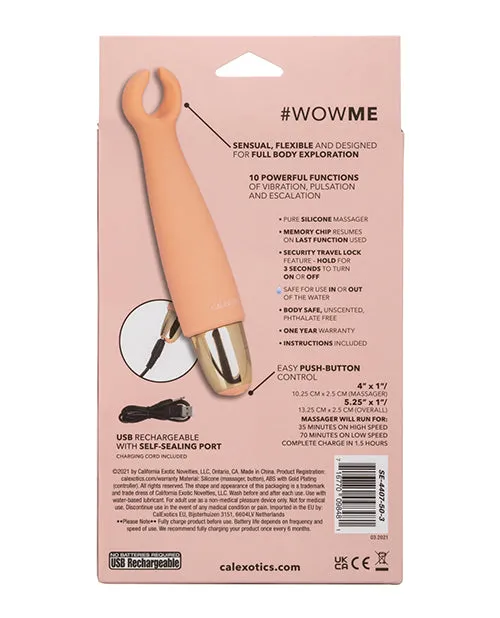 Slay Female Sex Toys Slay WowMe Rechargeable Silicone Massager Orange Slay Female Sex Toys Slay WowMe Rechargeable Silicone Massager Orange