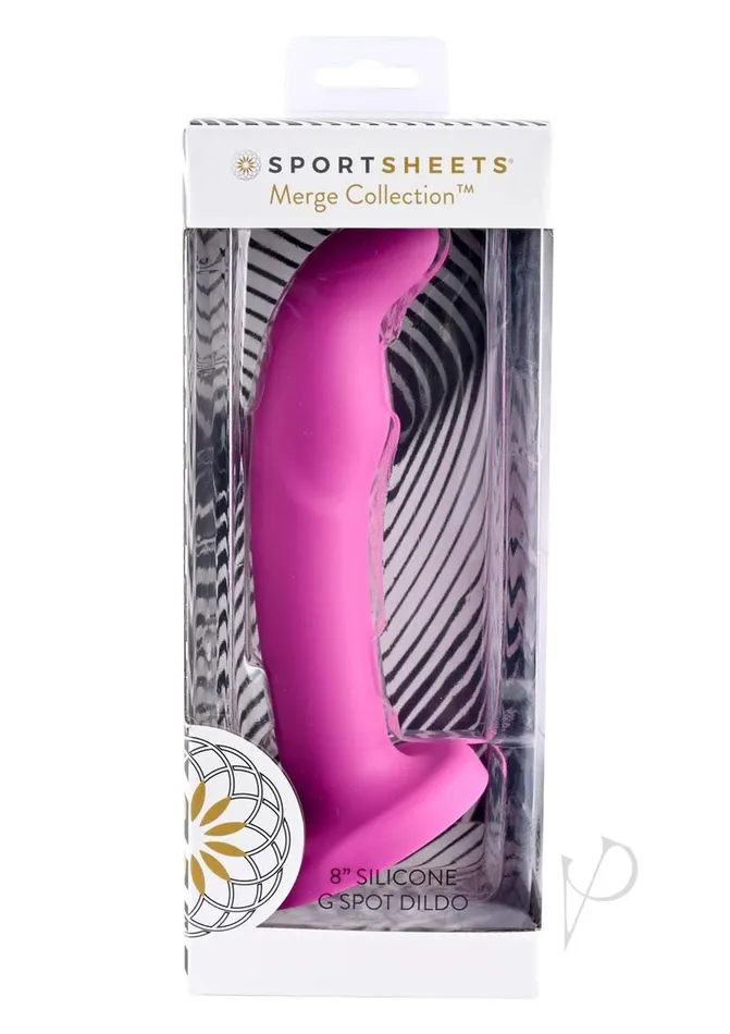 Sportsheets Female Sex Toys Tana Silicone Curved Dildo with Suction Cup 8in Pink Sportsheets Female Sex Toys Tana Silicone Curved Dildo with Suction Cup 8in Pink