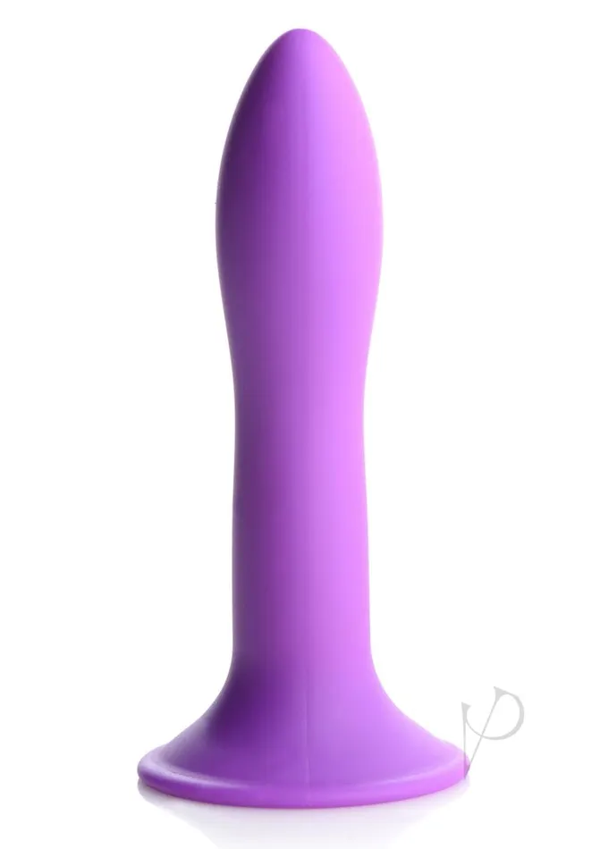Squeeze It Dildos SqueezeIt Squeezable Slender Silicone Dildo 53in Purple