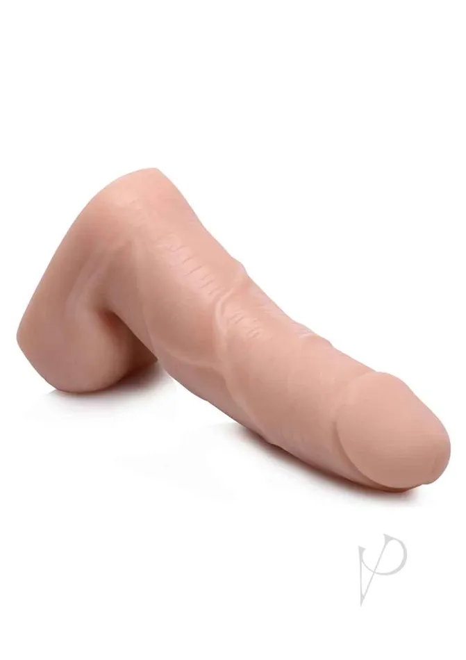 Strap U Dildos StrapU Large Bulge Soft Packer Dildo 65in Vanilla