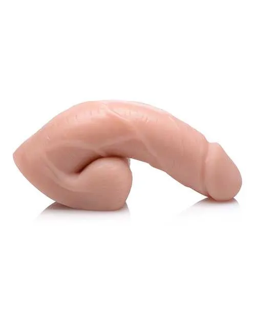 Strap U Dildos StrapU Large Bulge Soft Packer Dildo 65in Vanilla