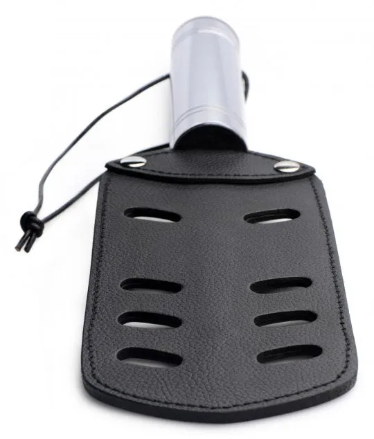 Strict Restraints Leather Paddle With Slots