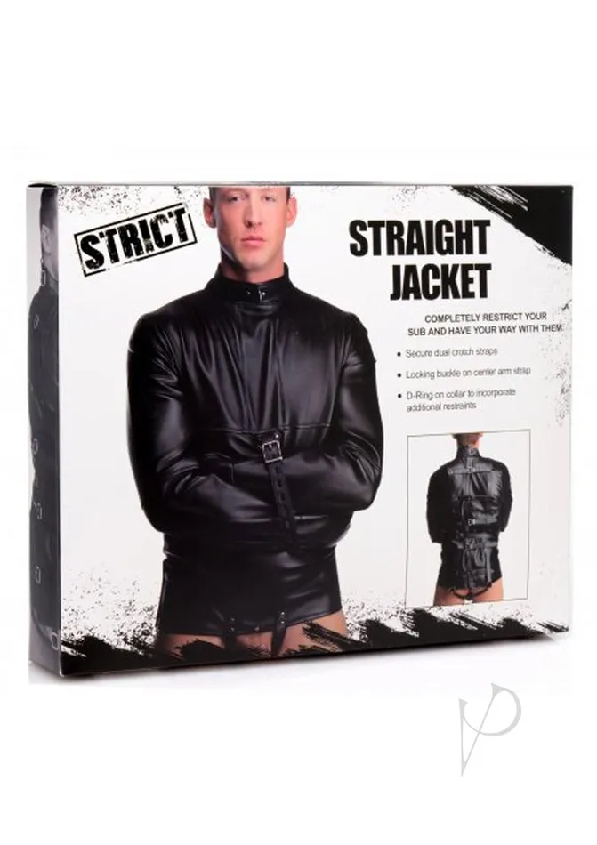 Strict Strict Straight Jacket XL Black Anal