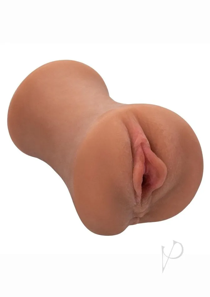 Stroke it Tight Pussy Masturbator Caramel Stroke It Male Sex Toys