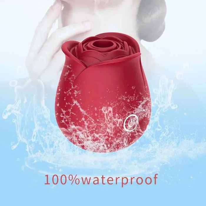 Strong Suction Rose Toy Vibrator Wild Night Fantasies Vibrators
