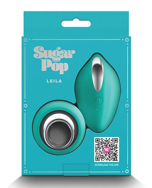 Sugar Pop Leila Rechargeable Silicone Panty Vibe Teal Sugar Pop Female Sex Toys Sugar Pop Leila Rechargeable Silicone Panty Vibe Teal Sugar Pop Female Sex Toys