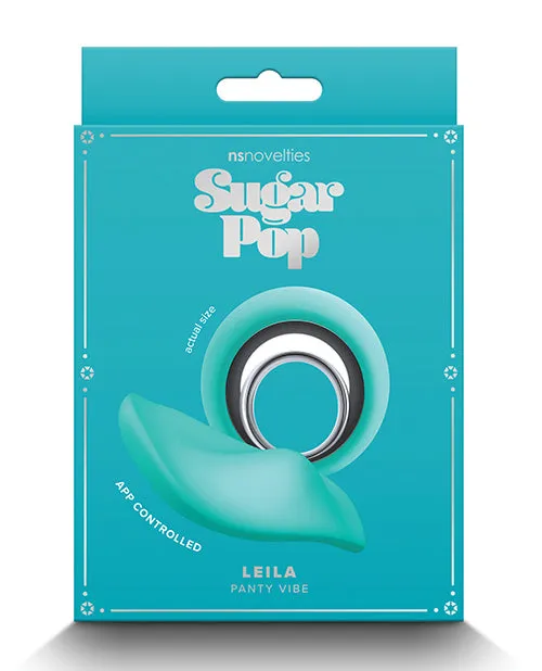 Sugar Pop Leila Rechargeable Silicone Panty Vibe Teal Sugar Pop Female Sex Toys Sugar Pop Leila Rechargeable Silicone Panty Vibe Teal Sugar Pop Female Sex Toys