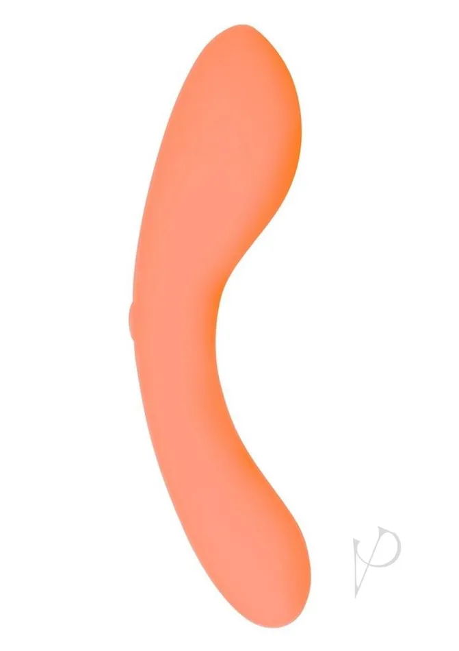 Swan Mini Swan Wand Rechargeable Silicone Glow in the Dark Massager Orange Swan Female Sex Toys
