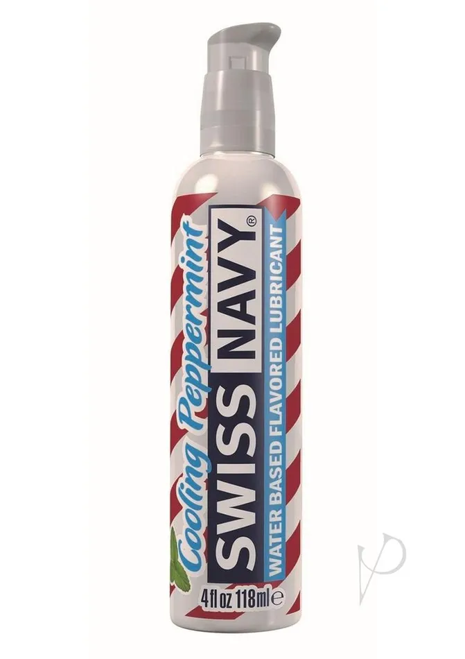 Swiss Navy Lubricants Swiss Navy Cooling Peppermint Flavored Water Based Lubricant 4oz118ml Swiss Navy Lubricants Swiss Navy Cooling Peppermint Flavored Water Based Lubricant 4oz118ml