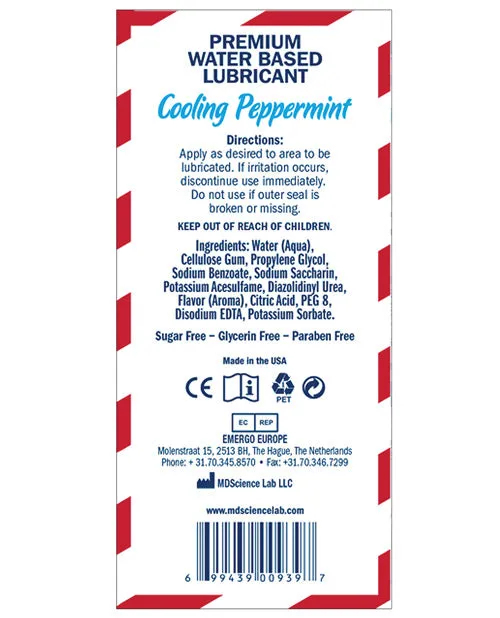 Swiss Navy Lubricants Swiss Navy Cooling Peppermint Flavored Water Based Lubricant 4oz118ml Swiss Navy Lubricants Swiss Navy Cooling Peppermint Flavored Water Based Lubricant 4oz118ml