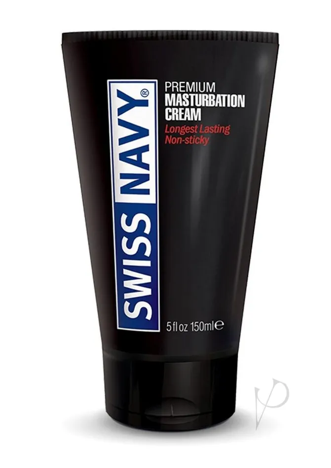 Swiss Navy Masturbation Cream 5oz148ml Swiss Navy Vibrators