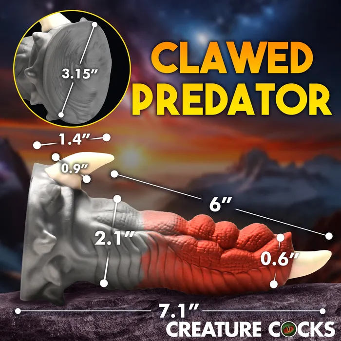 Talon Silicone Dildo Creature Cocks Dildos