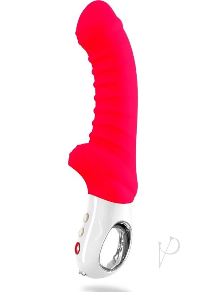Tiger G5 Silicone Vibrator India Red Fun Factory Vibrators Tiger G5 Silicone Vibrator India Red Fun Factory Vibrators
