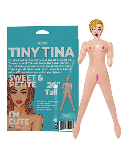 Tiny Tina BlowUp Doll 22ft Vanilla Hott Products Male Sex Toys