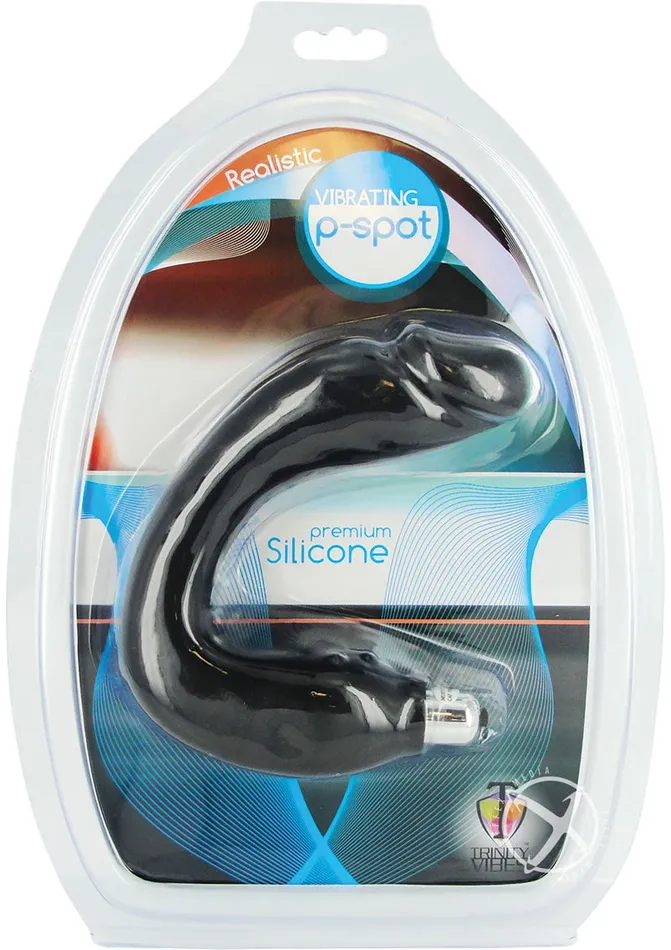 Trinity Men Female Sex Toys Trinity Men Silicone Vibrating PSpot Massager Black Trinity Men Female Sex Toys Trinity Men Silicone Vibrating PSpot Massager Black