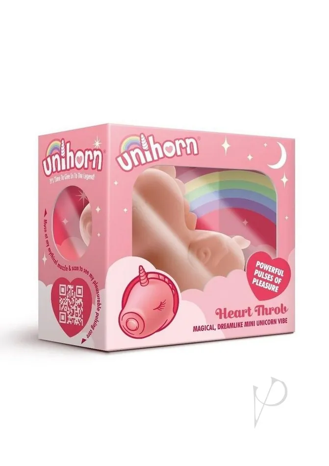 Unihorn Heart Throb The Pulsing One Silicone Clitoral Stimulator Pink Unihorn Female Sex Toys Unihorn Heart Throb The Pulsing One Silicone Clitoral Stimulator Pink Unihorn Female Sex Toys