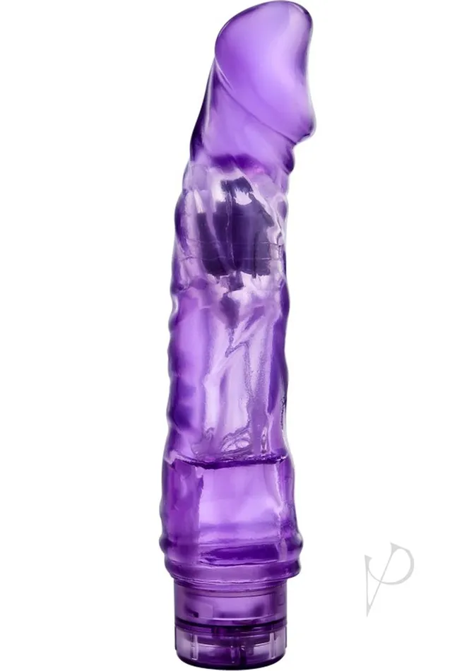Vibrators B Yours B Yours Vibe 6 Vibrating Dildo 9in Purple