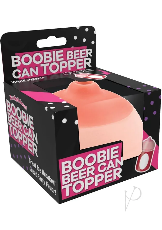 Vibrators Bachelorette Boobie Beer Can Topper Novelty Gift