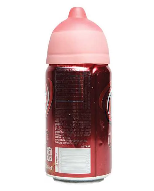 Vibrators Bachelorette Boobie Beer Can Topper Novelty Gift
