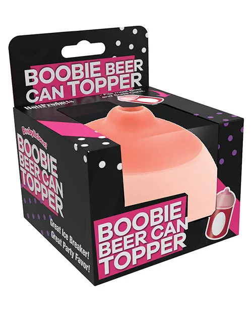Vibrators Bachelorette Boobie Beer Can Topper Novelty Gift