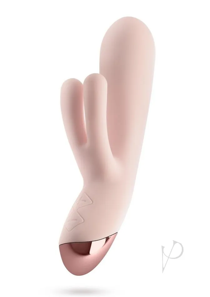 Vibrators Blush Blush Collection Elora Rechargeable Silicone Rabbit Vibrator Pink