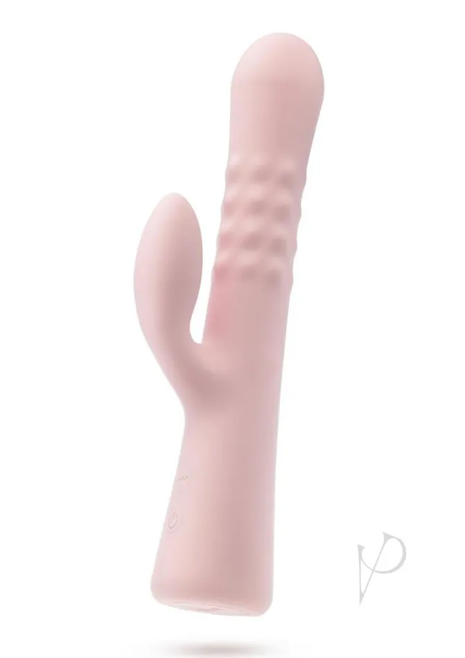 Vibrators Blush Blush Jaymie Rechargeable Silicone Rabbit Vibrator Pink Vibrators Blush Blush Jaymie Rechargeable Silicone Rabbit Vibrator Pink
