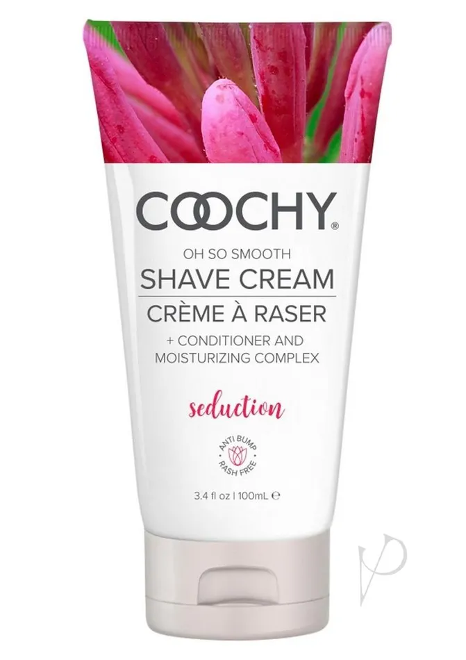 Vibrators Coochy Coochy Shave Cream Seduction HoneysuckleCitrus 34oz