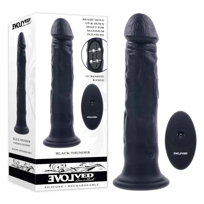 Vibrators Evolved Evolved Black Thunder Black Vibrator