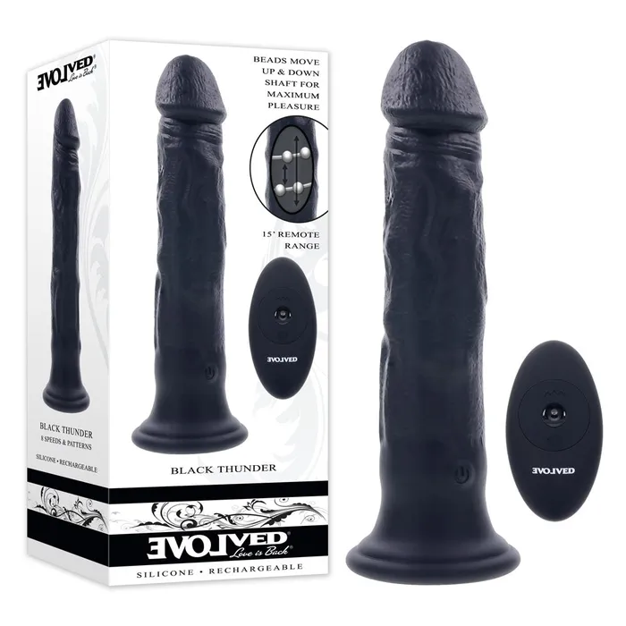 Vibrators Evolved Evolved Black Thunder Black Vibrator