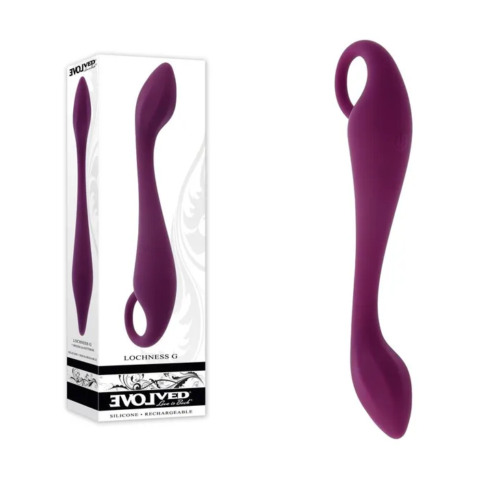 Vibrators Evolved Evolved Lochness G Spot Purple Vibrator