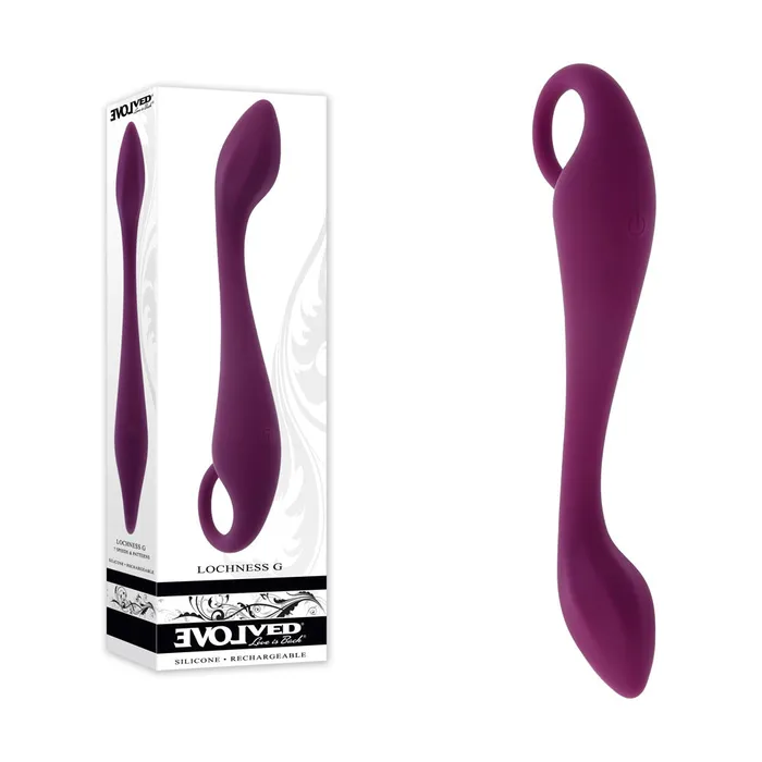 Vibrators Evolved Evolved Lochness G Spot Purple Vibrator