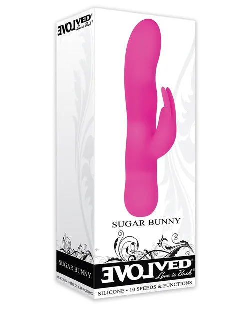 Vibrators Evolved Sugar Bunny Silicone Vibrator Pink