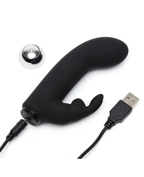 Vibrators Fifty Shades Of Grey Fifty Shades of Grey Greedy Girl Rechargeable Mini Rabbit Vibrator