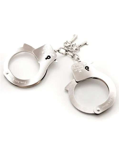 Vibrators Fifty Shades Of Grey Fifty Shades of Grey You Are Mine Metal Handcuffs Vibrators Fifty Shades Of Grey Fifty Shades of Grey You Are Mine Metal Handcuffs
