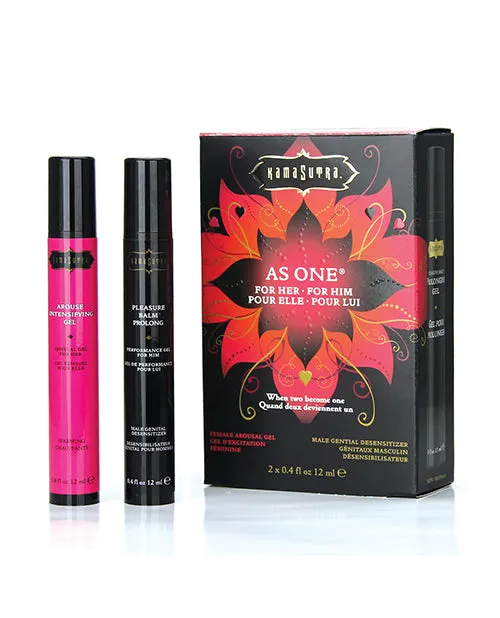 Vibrators Gift Sets And Travel Kits AS ONE Couples Kit for Dual Pleasure