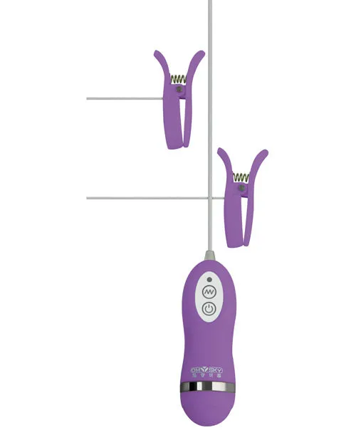 Vibrators Gigaluv GigaLuv Vibro Clamps 10 Functions Purple