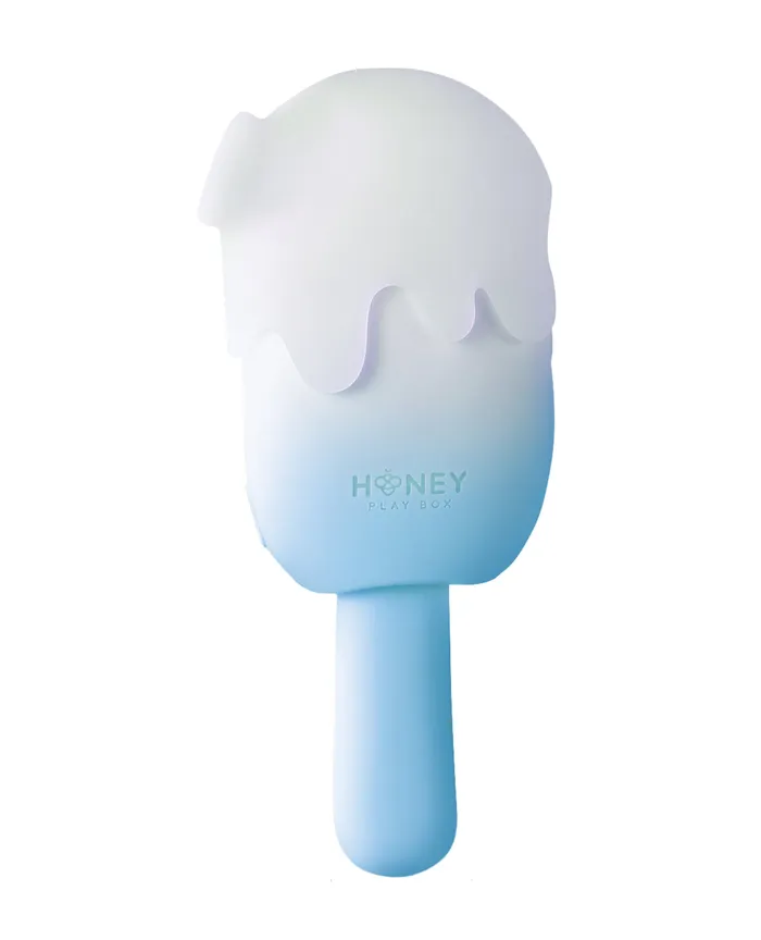 Vibrators Honey Play Box Bite Me Sucking Tapping and Vibrating Silicone Rechargeable Cream Pop Stimulator BlueWhite Vibrators Honey Play Box Bite Me Sucking Tapping and Vibrating Silicone Rechargeable Cream Pop Stimulator BlueWhite
