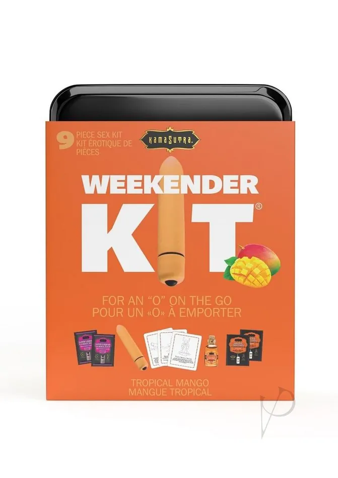Vibrators Kama Sutra Weekender VIBE Kit Tropical Mango Gift Sets And Travel Kits Vibrators Kama Sutra Weekender VIBE Kit Tropical Mango Gift Sets And Travel Kits