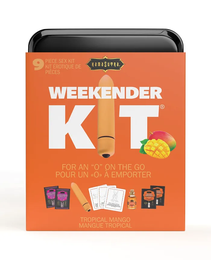 Vibrators Kama Sutra Weekender VIBE Kit Tropical Mango Gift Sets And Travel Kits Vibrators Kama Sutra Weekender VIBE Kit Tropical Mango Gift Sets And Travel Kits