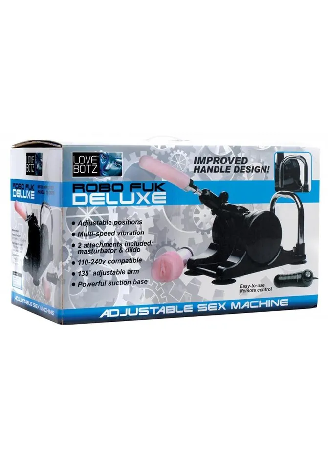 Vibrators Lovebotz LoveBotz Robo Fuk Deluxe Adjustable Sex Machine BlackPink Vibrators Lovebotz LoveBotz Robo Fuk Deluxe Adjustable Sex Machine BlackPink