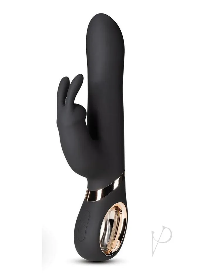 Vibrators Lush By Blush Blush Victoria Rechargeable Silicone Rabbit Vibrator Black Vibrators Lush By Blush Blush Victoria Rechargeable Silicone Rabbit Vibrator Black