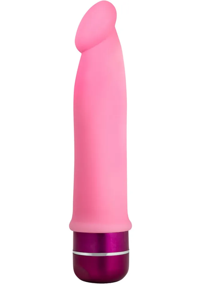 Vibrators Luxe Luxe Purity Vibrating Dildo 75in Silicone Pink Vibrators Luxe Luxe Purity Vibrating Dildo 75in Silicone Pink