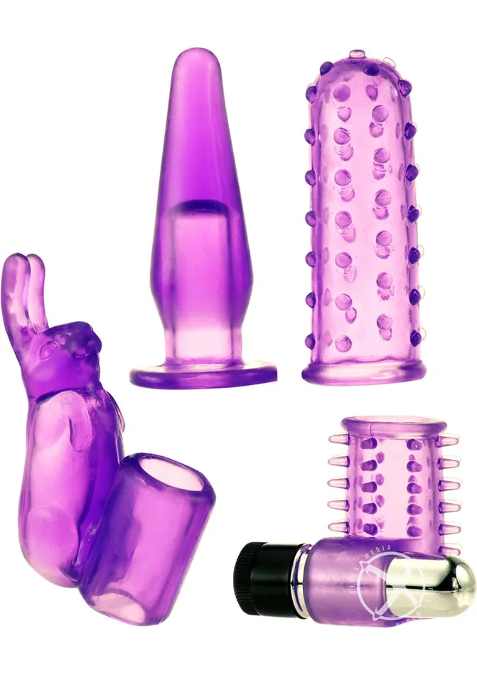 Vibrators ME YOU US 4play Couples Kit with Bullet and Sleeves Purple Me You Us Vibrators ME YOU US 4play Couples Kit with Bullet and Sleeves Purple Me You Us