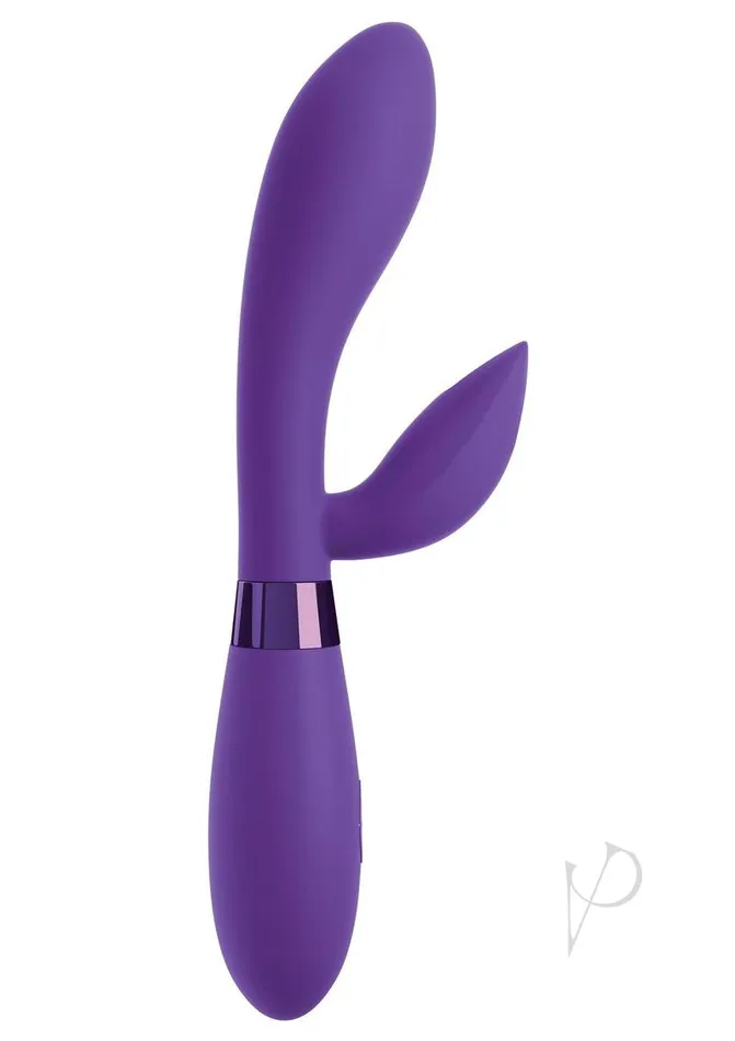 Vibrators OMG Rabbits Bestever Silicone Vibrator Purple Omg