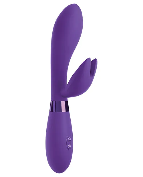 Vibrators OMG Rabbits Bestever Silicone Vibrator Purple Omg