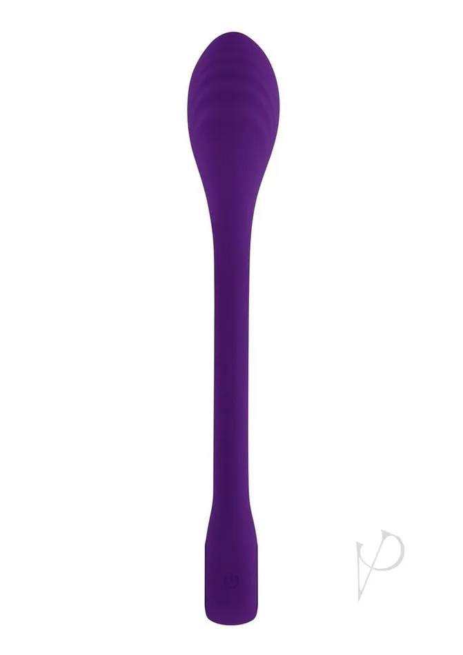 Vibrators Playboy Playboy Spot On Rechareable Silicone GSpot Vibrator Purple