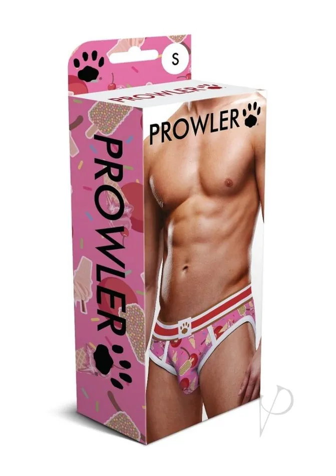 Vibrators Prowler Prowler Ice Cream Open Brief Large Pink