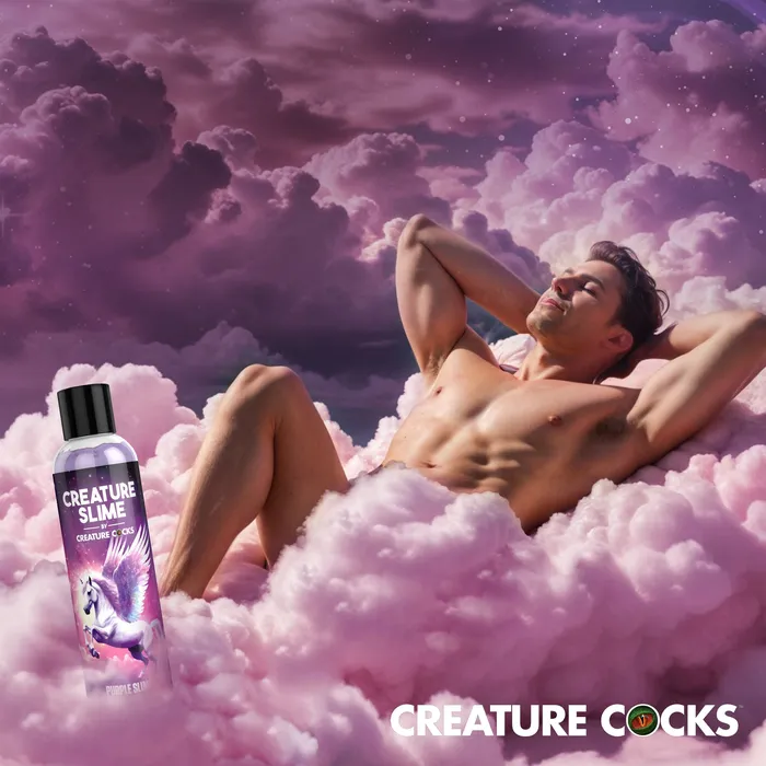 Vibrators Purple Creature Slime WaterBased Lubricant Creature Cocks