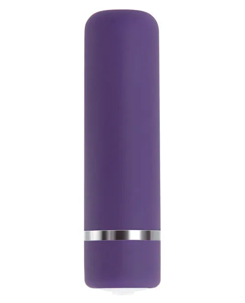 Vibrators Purple Passion Rechargeable Silky Smooth Bullet Purple Evolved