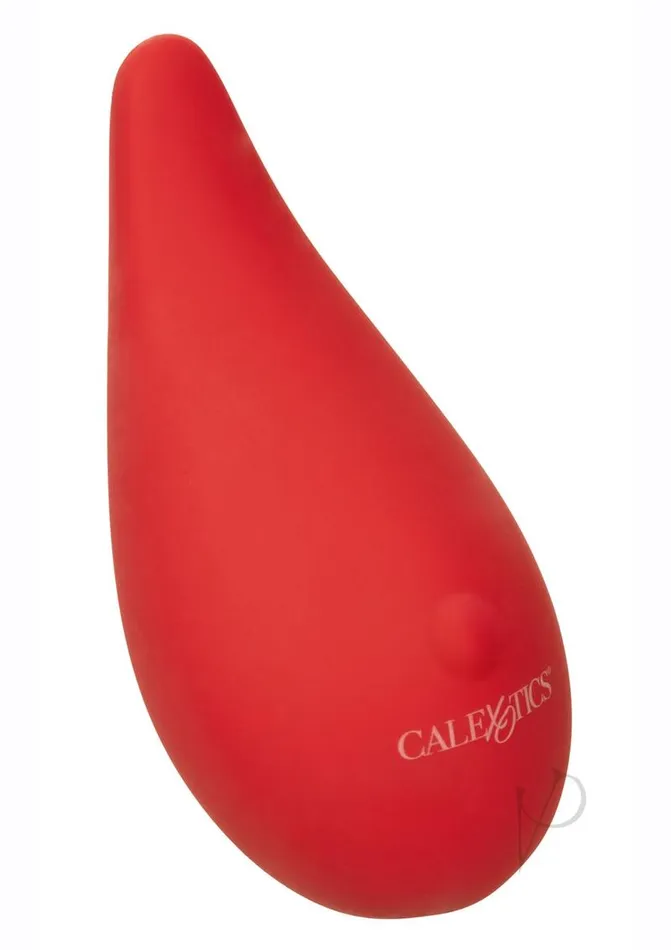Vibrators Red Hot Red Hot Flicker Rechargeable Silicone Massager Red
